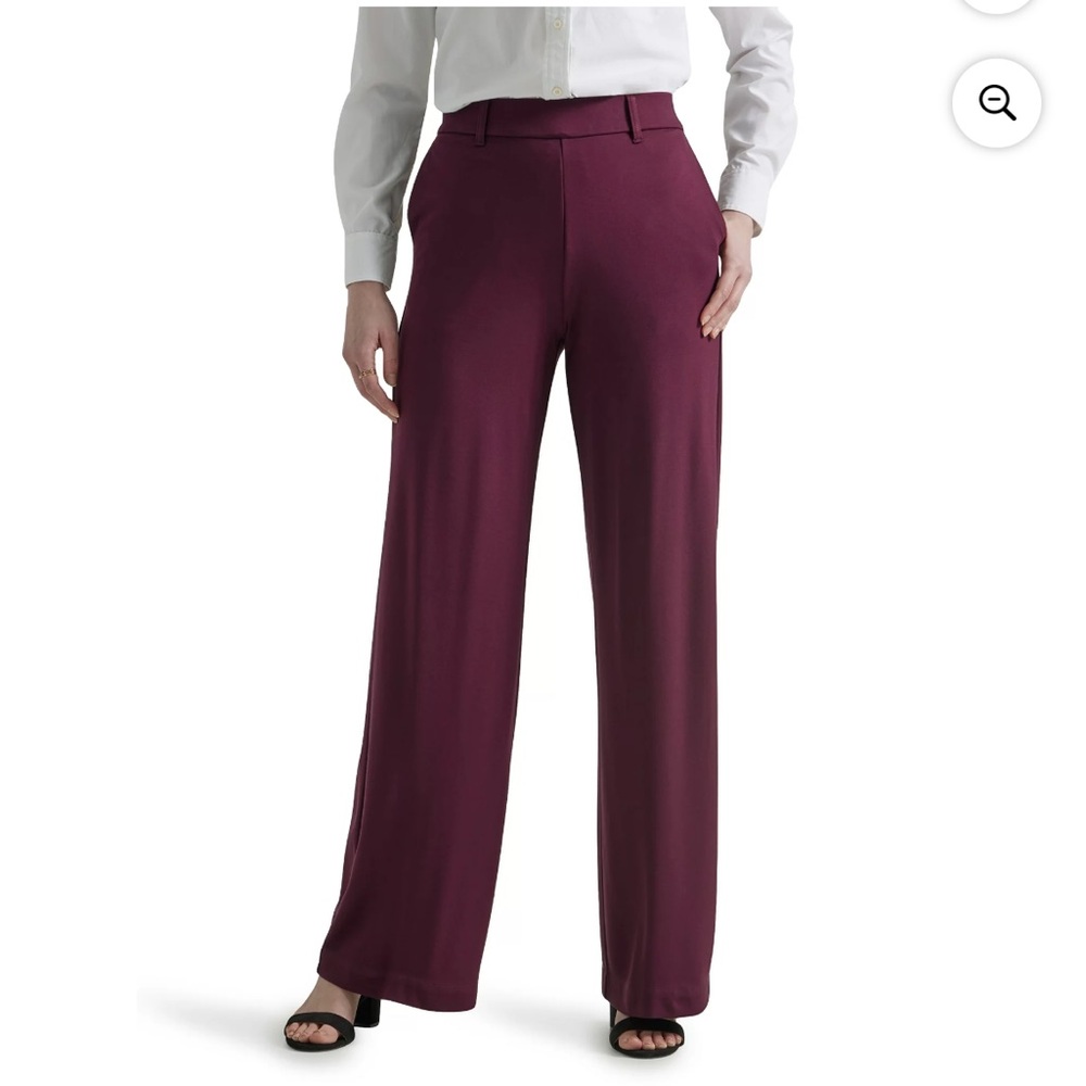 Lee Maroon Pants NWT